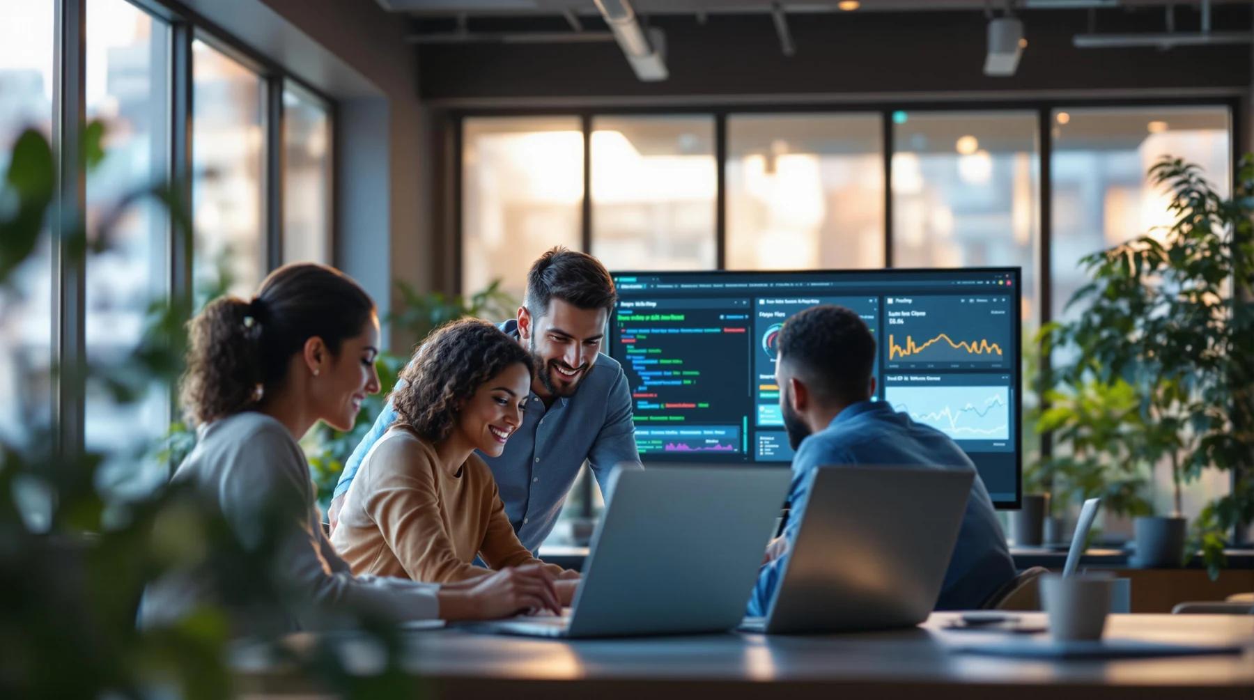 Enterprise web app testing illustration