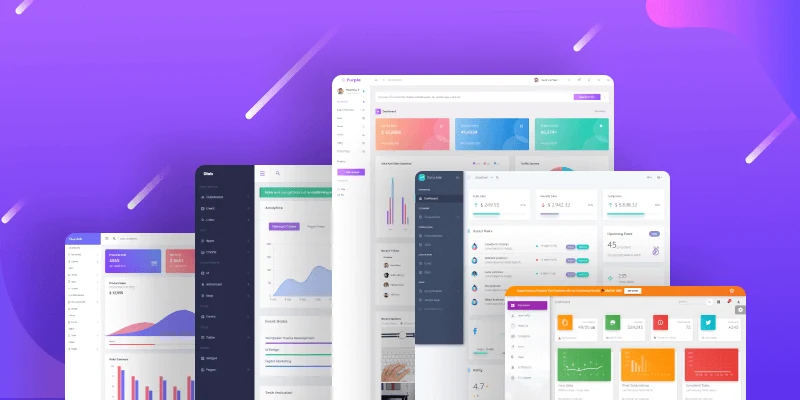 Admin dashboard template